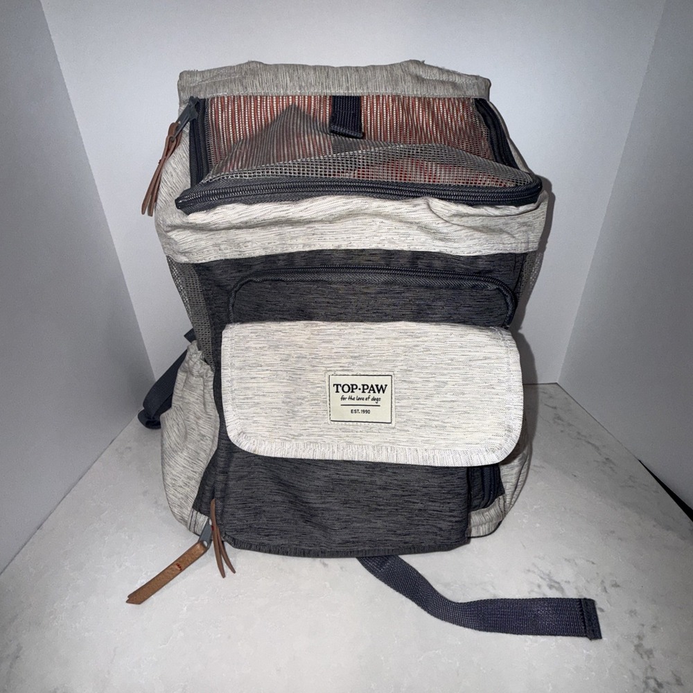 Pet Cat/Dog Carrier Backpack – Adjustable Front Travel Bag